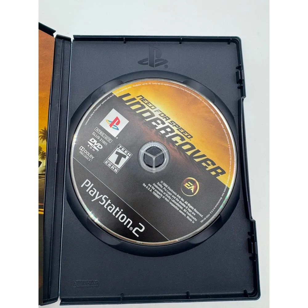 Need for Speed Undercover Sony PlayStation 2 PS2 Racing Game‎ Complete CIB